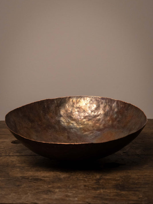 9.5 Inch Handmade Copper Bowl