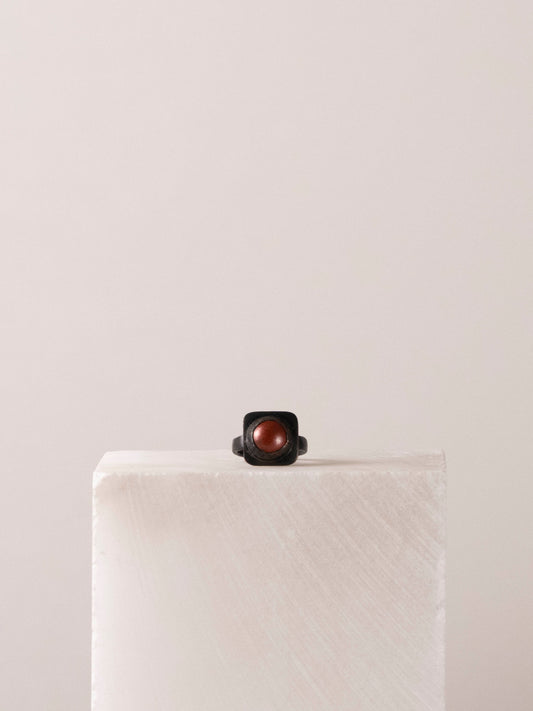 Patinated Copper Ring