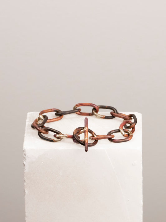 Jumbo Copper Chain bracelet