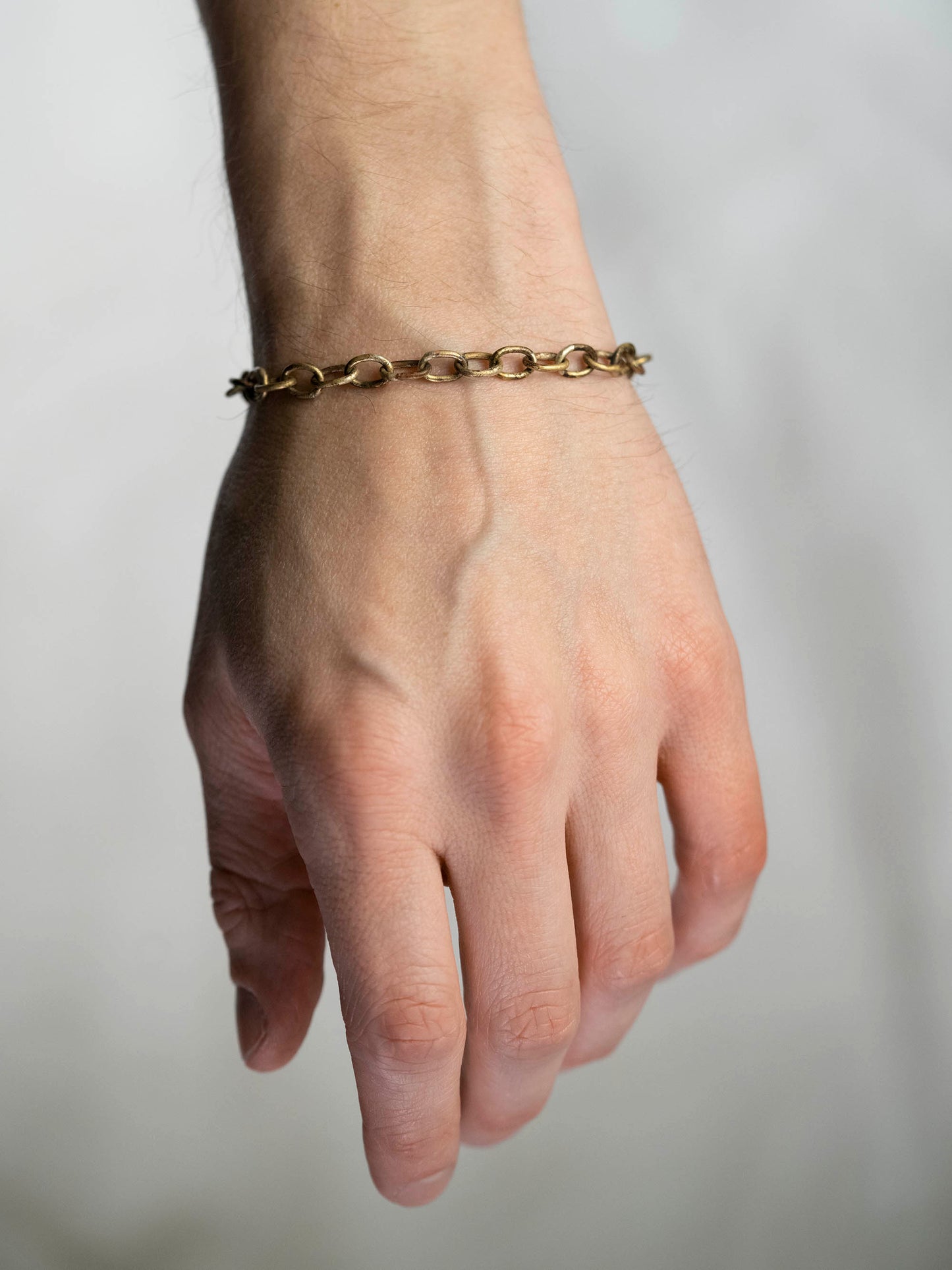 Brass Chain Bracelet