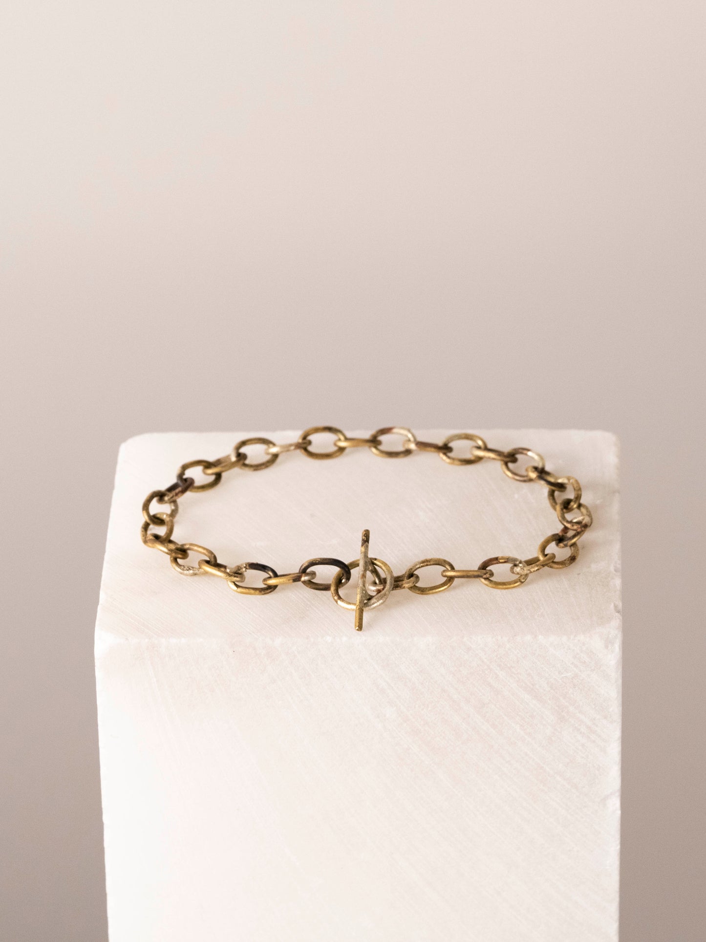 Brass Chain Bracelet