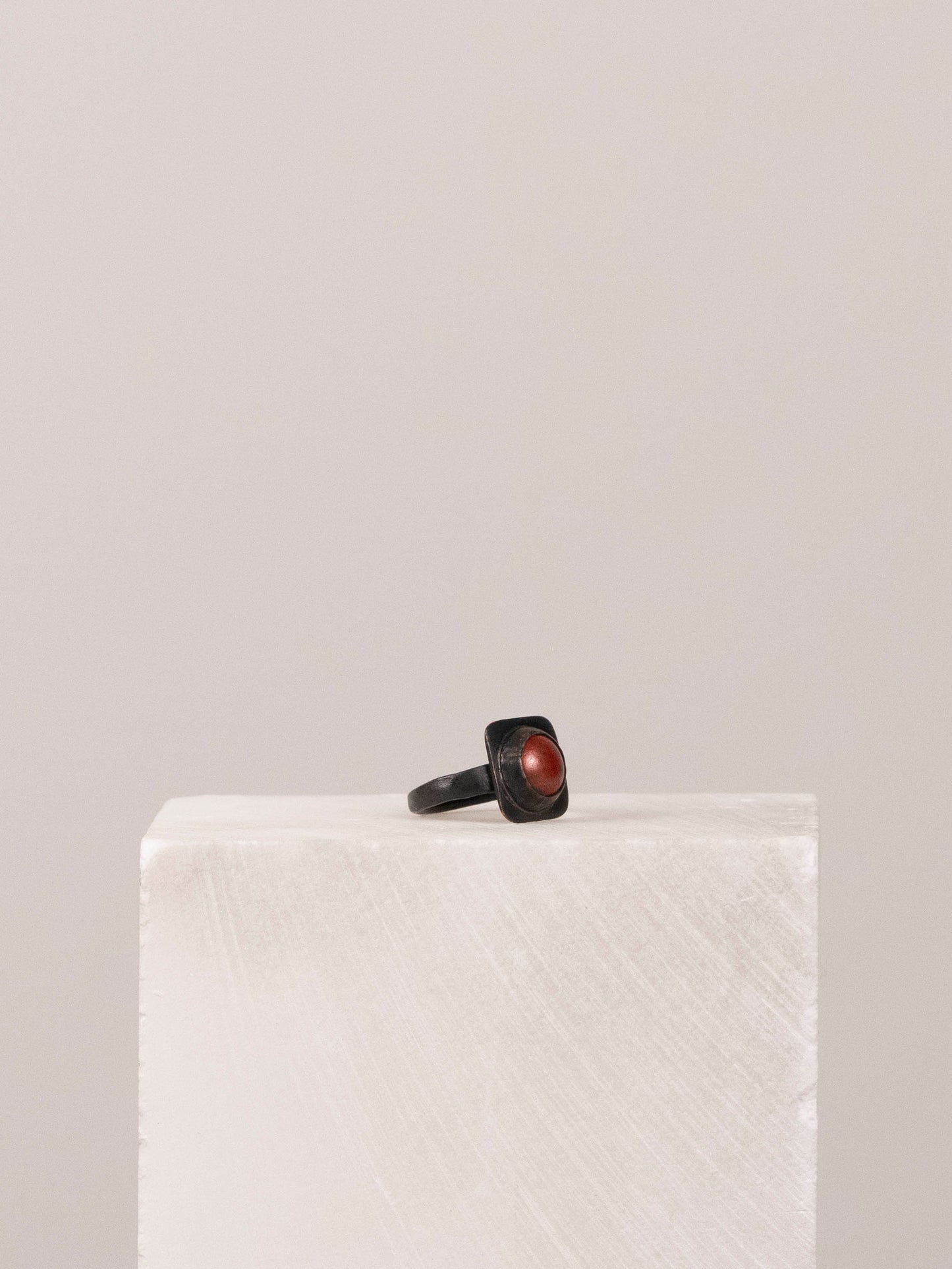 Patinated Copper Ring