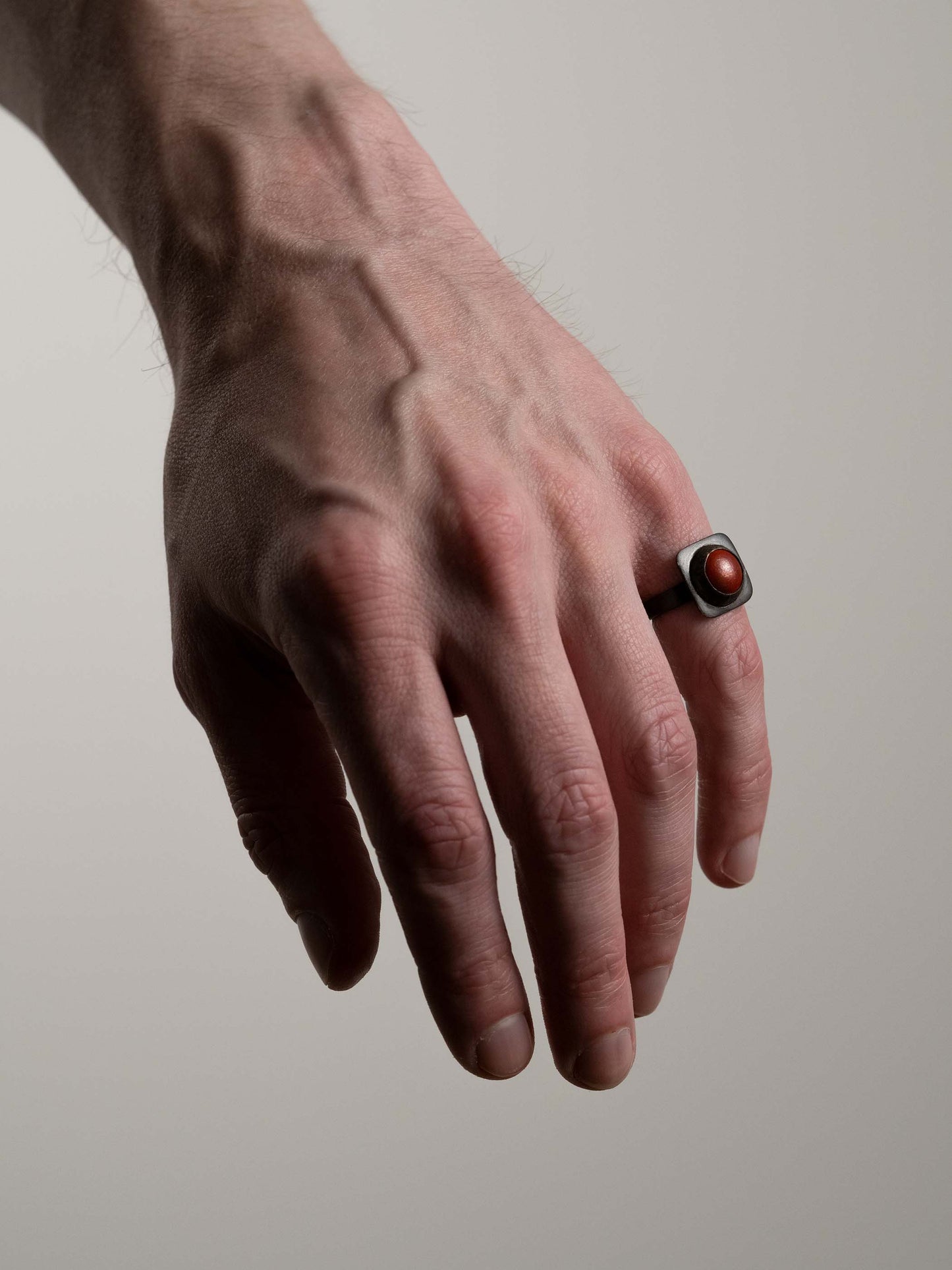 Patinated Copper Ring